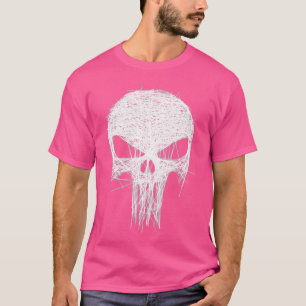 Stilisierter Schädel T-Shirt
