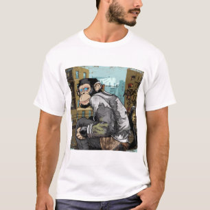 Stilisierter Schimpanse T-Shirt
