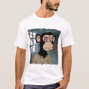 Stilisierter Schimpanse T-Shirt