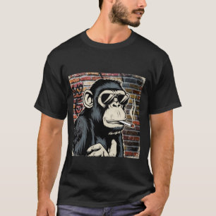 Stilisierter Schimpanse T-Shirt