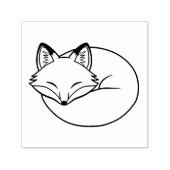 Stilisierter Schlaffuchs Permastempel (Design)