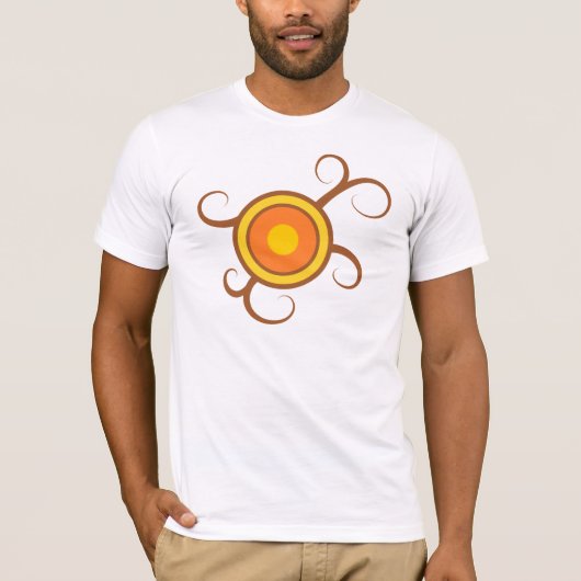 Stilisierter Sun T-Shirt (Vorderseite)