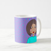 Stilisierter Tasse Pretty Face (VorderseiteRechts)