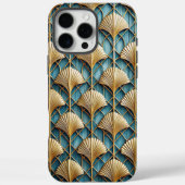 Stilisiertes 3D-Art-Deco-Ventilator-Design Case-Mate iPhone Hülle (Rückseite)