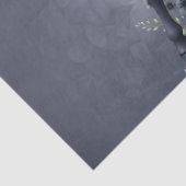 Stilisiertes Einhorn in floraler Pracht. Seidenpapier (Detail)