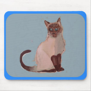 Stilisiertes Katzenposter-Mauspad Mousepad