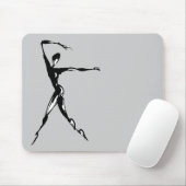 stilisiertes Tanzdesign Mousepad (Mit Mouse)