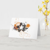 Stilkarte Karte (Gelbe Blume)