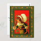 Stilkoordinaten 1885 postkarte (Vorne/Hinten)