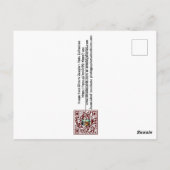 Stilkoordinaten 1885 postkarte (Rückseite)