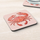 Stilkrabbe Getränkeuntersetzer (Linke Seite)