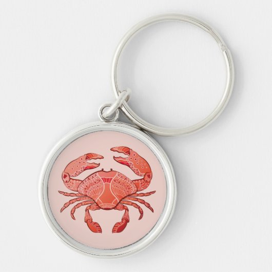 Stilkrabbe Schlüsselanhänger (Vorne)