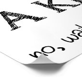 Still a Kid Funny Poster (Ecke)