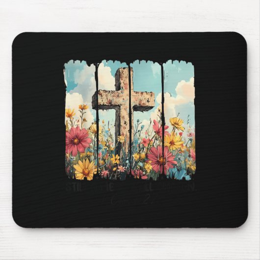 Still A Mess Still Chosen Funny Christian Jesus Fa Mousepad (Vorne)