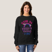 Still Bi Bisexual Pride Bisexual Girl Bisexual Guy Sweatshirt (Vorne ganz)