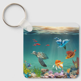 Still Blue Moments Schlüsselanhänger