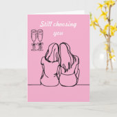 Still choosing you karte (Gelbe Blume)