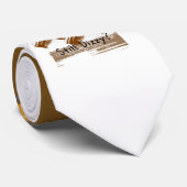 Still Dizzy Need Caffeine Krawatte (Gerollt)