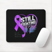 Still Fighting Suicide Prevention Awareness Purple Mousepad (Mit Mouse)