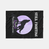 Still Fighting Suicide Prevention Awareness Wolf P Fleecedecke (Vorderseite (Horizontal))