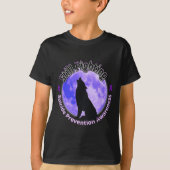 Still Fighting Suicide Prevention Awareness Wolf P T-Shirt (Vorderseite)