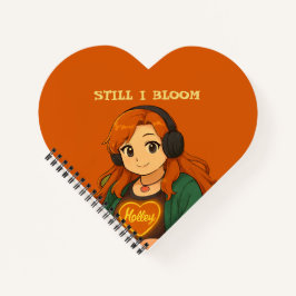 Still I Bloom Heart Journal Notizblock