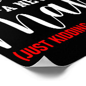 Still In Love With Her - Too Tired To Train A New  Poster (Ecke)