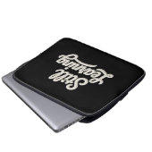Still Learning Script-Tastatur Laptop-Hülle Laptopschutzhülle (Vorne Knopf)
