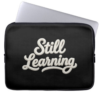 Still Learning Script-Tastatur Laptop-Hülle Laptopschutzhülle
