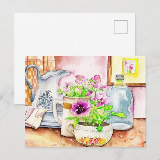 Still Life 02 Postkarte (Vorne/Hinten)