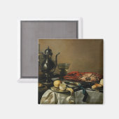 Still Life, 1643 (Öl auf Tafel) Magnet (Vorderseite/Rückseite)
