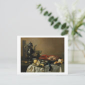 Still Life, 1643 (Öl auf Tafel) Postkarte (Stehend Vorderseite)