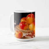 Still Life, Apples and Chestnuts Kaffeetasse (Vorderseite Links)