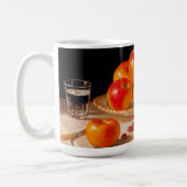 Still Life, Apples and Chestnuts Kaffeetasse (Links)