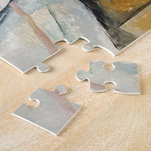 Still Life Apples Basket Cezanne Malerei Art Puzzle (Seite)