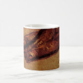 Still Life Bloaters and Knolic von Vincent van Gog Kaffeetasse (Mittel)