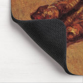 Still Life Bloaters and Knolic von Vincent van Gog Mousepad (Ecke)