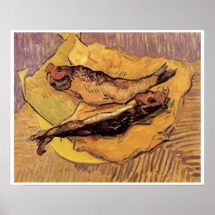 Still Life Bloaters and Knolic von Vincent van Gog Poster