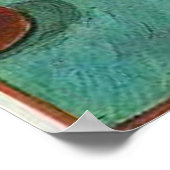 Still Life Blue Enamel Coffeepot, etc. 1888 Poster (Ecke)