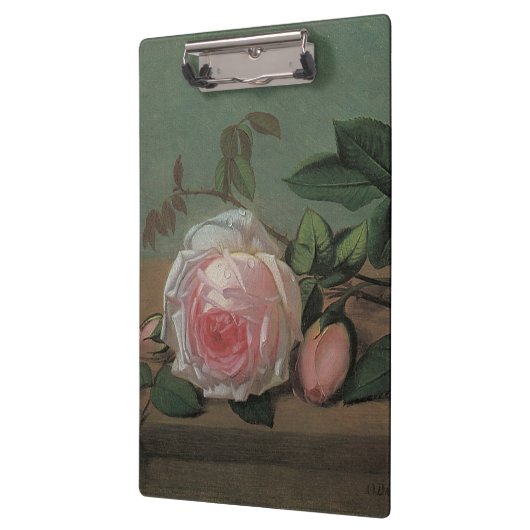 Still Life-Blume an der Lecke von Otto Ottesen Klemmbrett (Links)