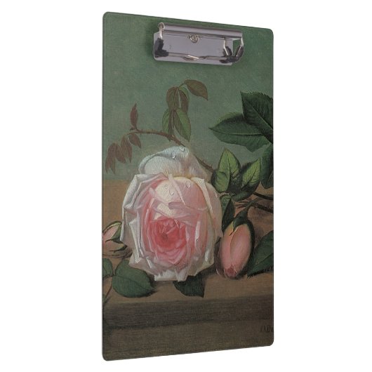 Still Life-Blume an der Lecke von Otto Ottesen Klemmbrett (Rechts)