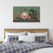 Still Life-Blume an der Lecke von Otto Ottesen Leinwanddruck (Insitu (Schlafzimmer))