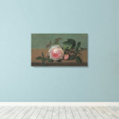 Still Life-Blume an der Lecke von Otto Ottesen Leinwanddruck (Insitu (Holzboden))