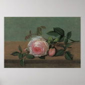 Still Life-Blume an der Lecke von Otto Ottesen Poster (Vorne)