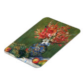 Still Life Blume und Frucht von Pierre Renoir Magnet (Linke Seite)