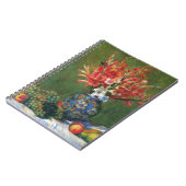 Still Life Blume und Frucht von Pierre Renoir Notizblock (Linke Seite)
