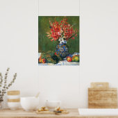 Still Life Blume und Frucht von Pierre Renoir Poster (Küche)