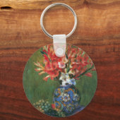 Still Life Blume und Frucht von Pierre Renoir Schlüsselanhänger (Vorderseite)