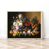 Still Life Blume und Frucht von Severin Roesen Poster