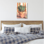 Still Life Blupot w Chives von Vincent van Gogh Leinwanddruck (Insitu (Schlafzimmer))